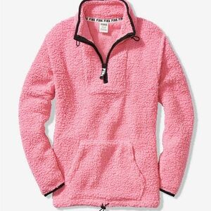 PINK Sherpa Sweatshirt